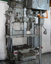 12 Ton,Hannifin, 4-post,18" stroke,24 DL,35 x 18 bed,1500 IPM advance,15 HP,’70,#2159