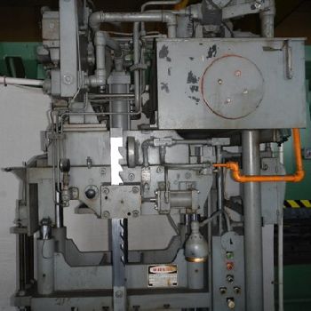 12 Ton,Hannifin, 4-post,18" stroke,24 DL,35 x 18 bed,1500 IPM advance,15 HP,’70,#2159