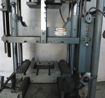 12 Ton,Hannifin, 4-post,18" stroke,24 DL,35 x 18 bed,1500 IPM advance,15 HP,’70,#2159