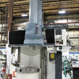 52 "Bullard # DYN-AU-TAPE-46, VTL, Fanuc 21iT, 16 ATC, 60 HP, chip, reconstrucción completa 2014