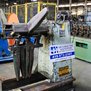 2500 lb.Cooper Weymouth#2500-18, motorized single decoiler, 16" width, #3696