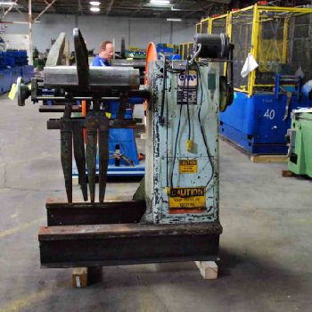 2500 lb.Cooper Weymouth#2500-18, motorized single decoiler, 16" width, #3696