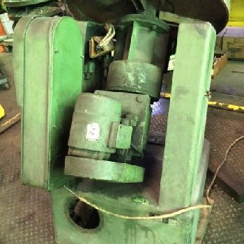 Kurt Walther#A2, 18" D x 18 diameter steel barrel, power rotation &amp; tilt, tilt motor in base, s/n #6013556/4/2, #28660