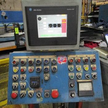 400 Ton,Cleveland#S2-400-96-48, 48" x 96 bed, 12 str.,12 adj.,air cl. &amp; brake, 1988