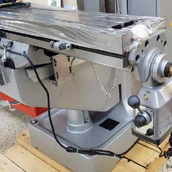 Sharp#LMV-49K, vertical mill,9" x 49 table,3 HP,3-Axis DRO,one shot lube,new,#071877