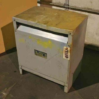 37 KVA 460/230 Delta Pri. 230/139 Sec.,Hevi-Duty, GS, dry type,#19110