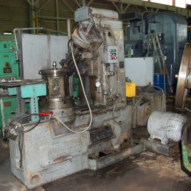 Gould & amp; Eberhardt # 24H, 3.5 "DP, placa de 86-200 RPM, 5 HP, cabezal de placa universal, tornillo sin fin de índice de rosca simple, engranajes, # 26373