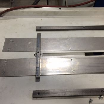 MG #F03A.2-rolls plate bending,pneumatic tilting sys.,stock box &amp; end pieces,2015 (2 available)