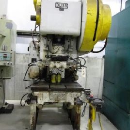 60 Ton,Bliss#C60, 3-1/2" stroke,11-1/2 SH,3 ram adj.,A/C,palm buttons,1960,#1794