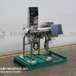 Ishida#DACS-GN-S015-SS-1, automatic, (3) zone, 304 Stainless Steel checkweigher, up to 300 feet/minute, #R31110 (4 available)