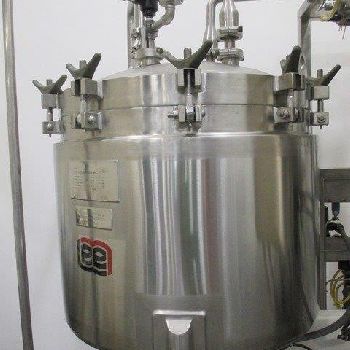 BIOWASTE SKID,Applied ThermalTech. (ATTEC), 250 liter Lee pressure vessel, 60 psi @ 30°F, Thermo BLH load cells, #47688