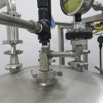 BIOWASTE SKID,Applied ThermalTech. (ATTEC), 250 liter Lee pressure vessel, 60 psi @ 30°F, Thermo BLH load cells, #47688