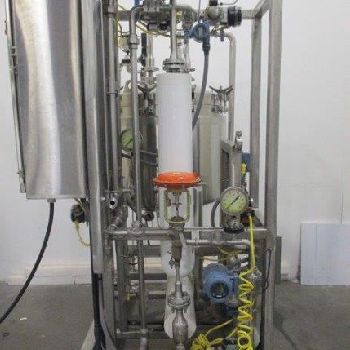 BIOWASTE SKID,Applied ThermalTech. (ATTEC), 250 liter Lee pressure vessel, 60 psi @ 30°F, Thermo BLH load cells, #47688