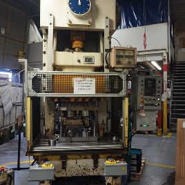 176 Ton,HellerSutherland #MARK-176, single point,7.6" stroke,3.9 adj,30-60 SPM,#7247