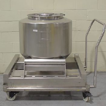14 cu.ft.,LB Bohle, Stainless Steel bin, 400 liter, #2602-26 (5 available)