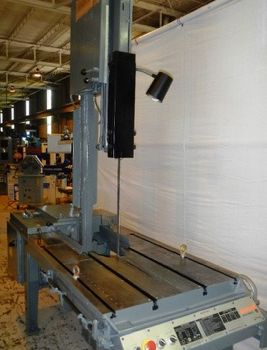 18" x 36Marvel#SERIES-8-MARK-I, 1 blade,extended column,2 HP,clnt,chip pan,’89,#10010