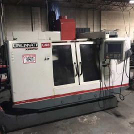 Cincinnati#ARROW-1000-ERM, CNC VMC,21 ATC,40" X,20 Y,22 Z,44 x 22 T-Slot Table, CAT 40, Acramatic A2100 control.