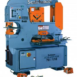6 "x 6 x 1 / 2Scotchman # DO-70 / 110-24M, ijzerbewerker met dubbele bediening, 70 ton, 9 keel, gemaakt in de VS, nieuw, # SMDO7011024M