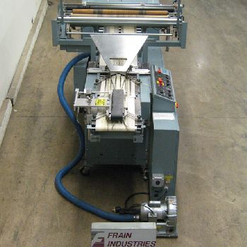 Shanklin#HS2H, high speed, flow thru shrink wrapper, 100 packages per minute