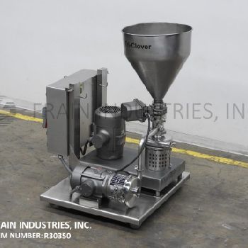 Tri-Clover#F3218MD-B40, 316 Stainless Steel tri-blender, 0-45 GPM, 0-50 PPM