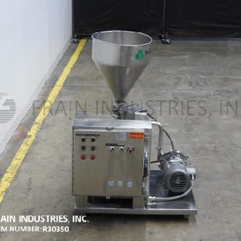 Tri-Clover#F3218MD-B40, 316 Stainless Steel tri-blender, 0-45 GPM, 0-50 PPM