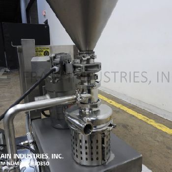 Tri-Clover#F3218MD-B40, 316 Stainless Steel tri-blender, 0-45 GPM, 0-50 PPM