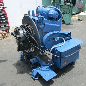 2500 lb.ReedWebb #P25R, motorized welding positioner,power tilt,30" round table w/chuck, pendant control.230/460 V.