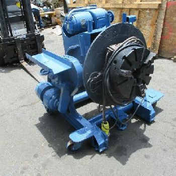 2500 lb.ReedWebb #P25R, motorized welding positioner,power tilt,30" round table w/chuck, pendant control.230/460 V.