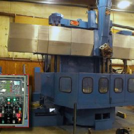 56 "Bullard # DYNATROL, 68 swing, 56 mesa de 3 mordazas, ajuste de riel 35-1 / 2, 5.4-200 RPM, 65, # 11919