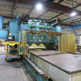Cincinnati, 3 spindle, 5-Axis, profiler w/Siemens Acramatic 950, (3) 7000 RPM, 68 HP