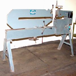 May ToolCircle Shear #MTC-52H, 52" x 3/16, 10 gauge, variable speed control, 0-350 RPM, 14-1/2 throat, #150285