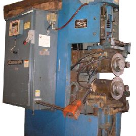 200 KVAFederal#S2-18-CKD, circumferential (circular) seam welder,18" throat,5 cylinder,8 step,440/460/480 V.,1 ph,#6101