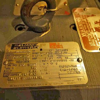 20000 lb.Ruesch, 36" wide, 15 Sliptech drum, 40 HP, #10074