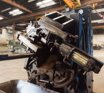 1/8" -2Modern#2A, tube cut-off machine,front/rear slides,coolant sys,3 HP,#5096