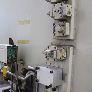 100 Ton,Hannifin, C-frame hydraulic press, serial #F15336, #72216