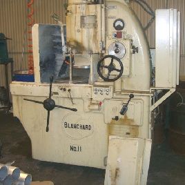 Blanchard # 11, portabrocas de 16 ", 15 HP, motor de accionamiento del husillo, bomba de refrigerante, protectores contra salpicaduras