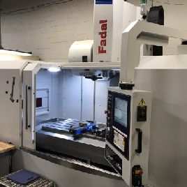 Fadal#VMC6030, VMC,24 ATC,60" X,32 Y,30 Z,10k RPM,Fadal 64MP control,2019,#3850