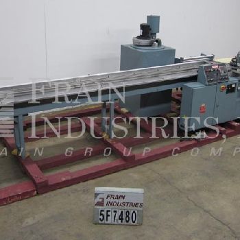 Shanklin#HS1, automatic, horizontal, flow thru shrink wrapper, 40-100 pacakges per minute (3 available)