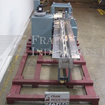 Shanklin#HS1, automatic, horizontal, flow thru shrink wrapper, 40-100 pacakges per minute (3 available)