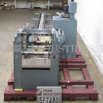 Shanklin#HS1, automatic, horizontal, flow thru shrink wrapper, 40-100 pacakges per minute (3 available)