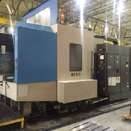 Toyoda # FA-800, 60 ATC, 53.1 "X, 45.2 Y, 45.2 Z, 6k RPM, # 50, 40 HP, Fanuc 16i-MB, '03