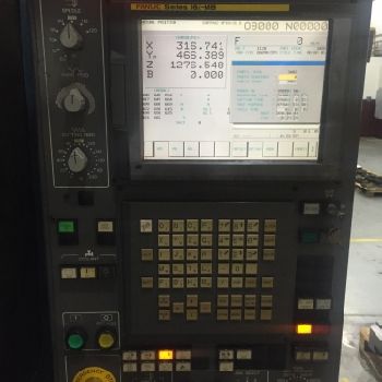 Toyoda#FA-800, 60 ATC, 53.1" X,45.2 Y,45.2 Z, 6k RPM, #50, 40 HP, Fanuc 16i-MB,â€™03