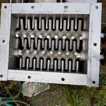 Jacobsondelumper, 10" x 12, 316 Stainless Steel, 10 HP, w/screw feeder, 3 HP, 4400 PPH, #1272231