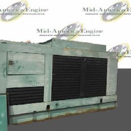 350 KWCummins#DFCC, weatherproof enclosure, reconnectable, runs, 1005 hours