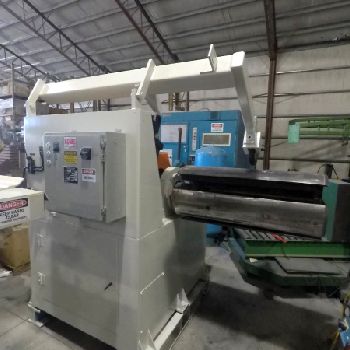 16000 lb.Rowe#16040-DSJ, 40" W,60 OD,power drive/expand,pneumatic clamp,updated PLC,â€™97