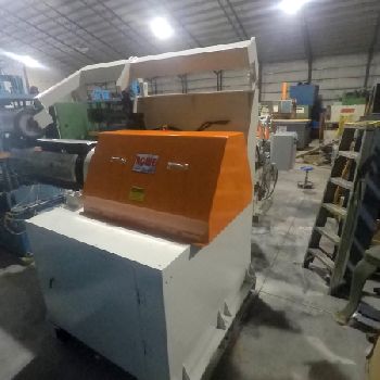 16000 lb.Rowe#16040-DSJ, 40" W,60 OD,power drive/expand,pneumatic clamp,updated PLC,â€™97