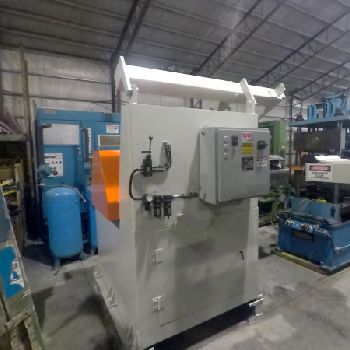 16000 lb.Rowe#16040-DSJ, 40" W,60 OD,power drive/expand,pneumatic clamp,updated PLC,â€™97