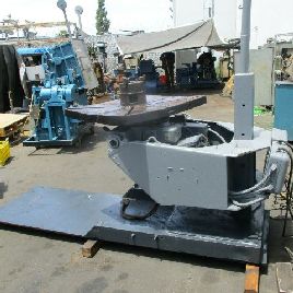 2500 lb.Unique#UPC25, welding positioner, vari-speed, 135° table tilts, 6" vert adj., forward/reversing, 1/2 HP