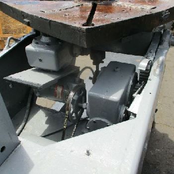 2500 lb.Unique#UPC25, welding positioner, vari-speed, 135Â° table tilts, 6" vert adj., forward/reversing, 1/2 HP