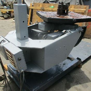 2500 lb.Unique#UPC25, welding positioner, vari-speed, 135Â° table tilts, 6" vert adj., forward/reversing, 1/2 HP